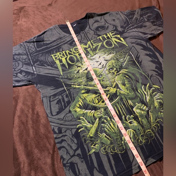 Y2K bring me the horizon aop shirt - Picture 7 of 12
